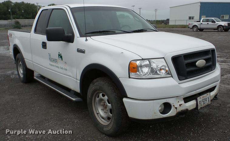 image for item DA8843 2007 Ford F150 SuperCab pickup truck