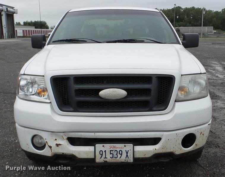 image for item DA8843 2007 Ford F150 SuperCab pickup truck