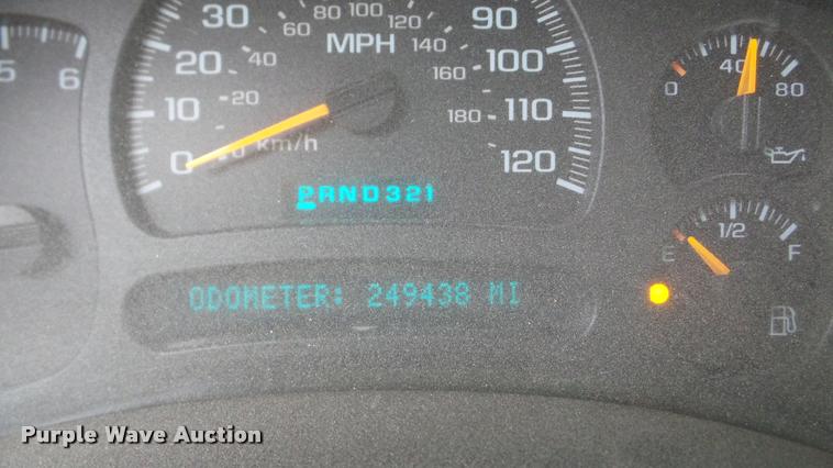 image for item DA8845 2003 Chevrolet Silverado 1500 Ext. Cab pickup truck