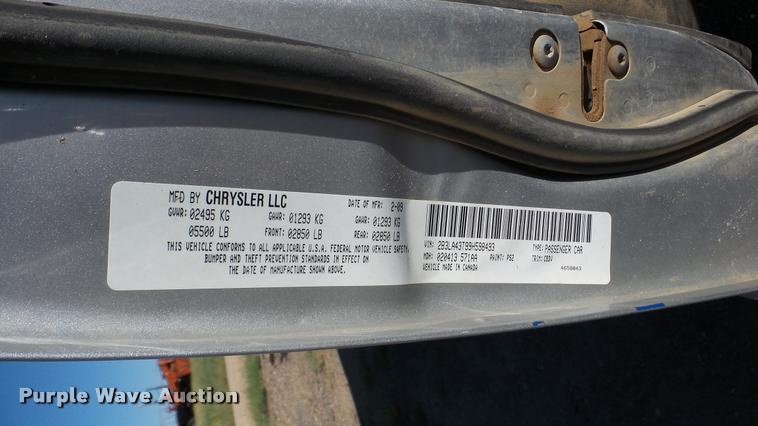 image for item DA8853 2009 Dodge Charger