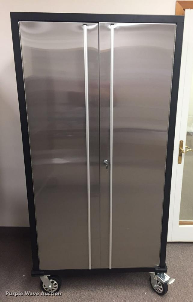 image for item F1012 Siebel Manufacturing 84" stainless steel work bench