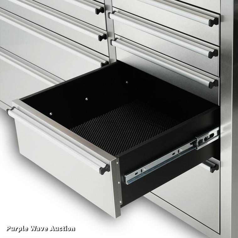 image for item F1012 Siebel Manufacturing 84" stainless steel work bench