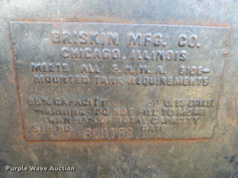 image for item K1122 1988 Chevrolet C60 flatbed truck