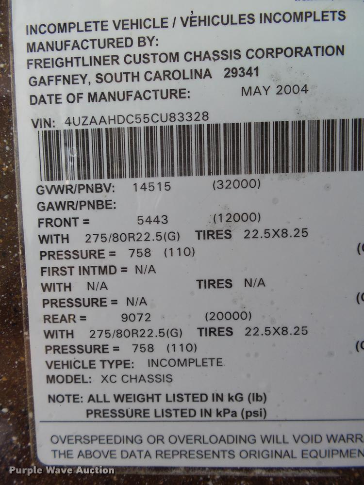 image for item K1127 2005 Alfa See Ya RV