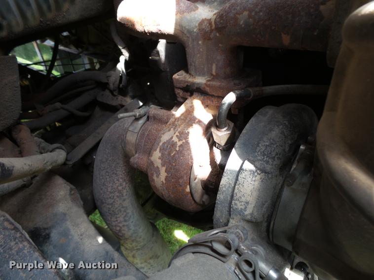 image for item K1128 1999 Ford F800 dump flatbed truck