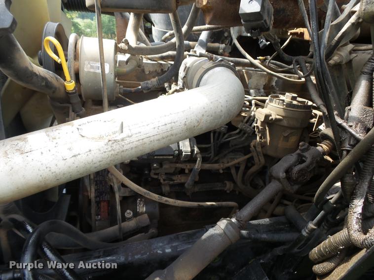 image for item K1128 1999 Ford F800 dump flatbed truck