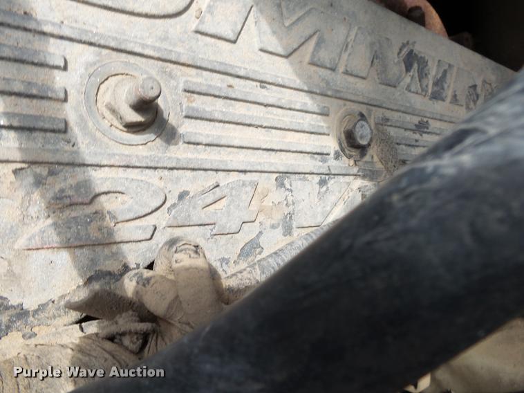 image for item K1128 1999 Ford F800 dump flatbed truck