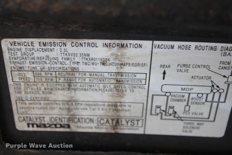 image for item K1952 2007 Mazda 3