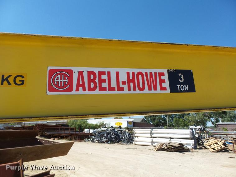 image for item K2008 Abell-Howe crane