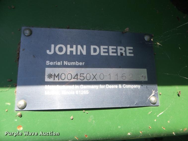 image for item K2045 John Deere 450 tiller