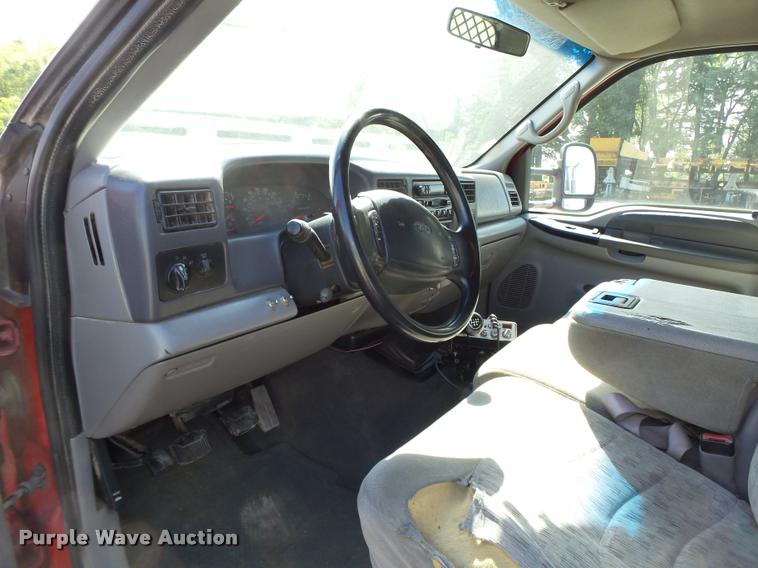 image for item K2064 2000 Ford F450 XLT Super Duty flatbed truck