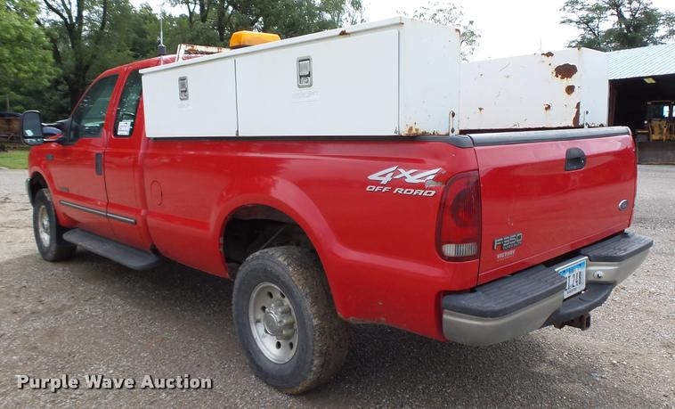 image for item K2065 2000 Ford F250 XLT Super Duty SuperCab pickup truck