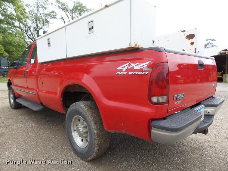 image for item K2065 2000 Ford F250 XLT Super Duty SuperCab pickup truck
