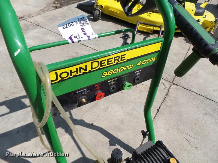 image for item K2079 John Deere pressure washer