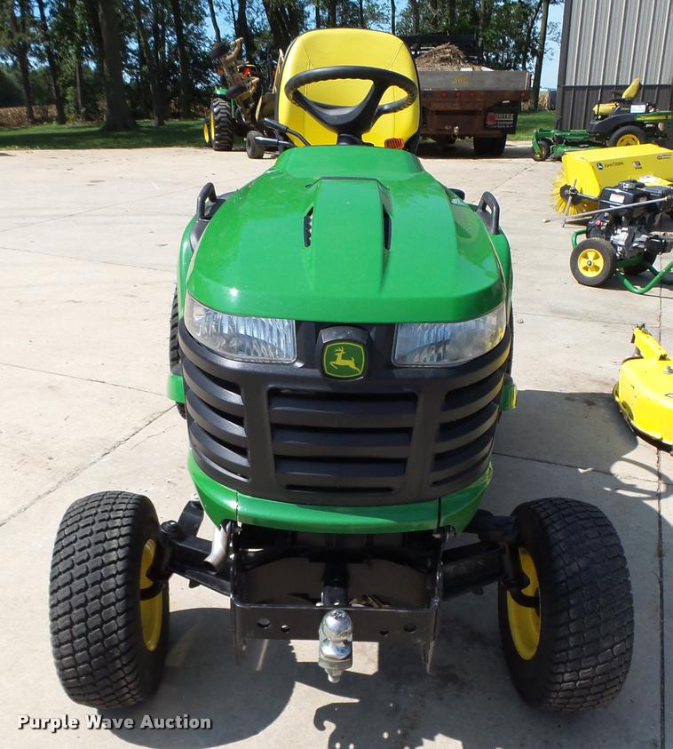 image for item K2081 2012 John Deere X734 yard tractor