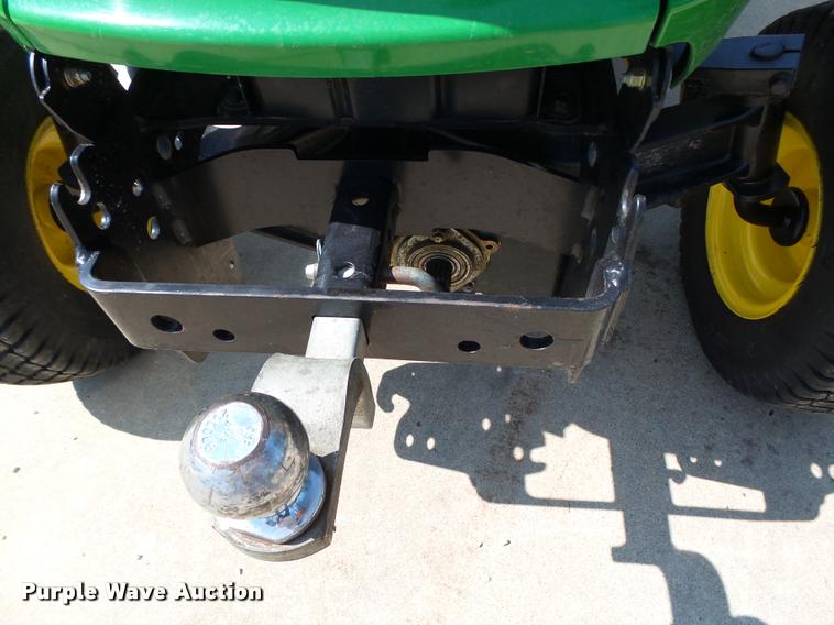 image for item K2081 2012 John Deere X734 yard tractor