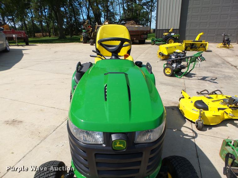 image for item K2081 2012 John Deere X734 yard tractor