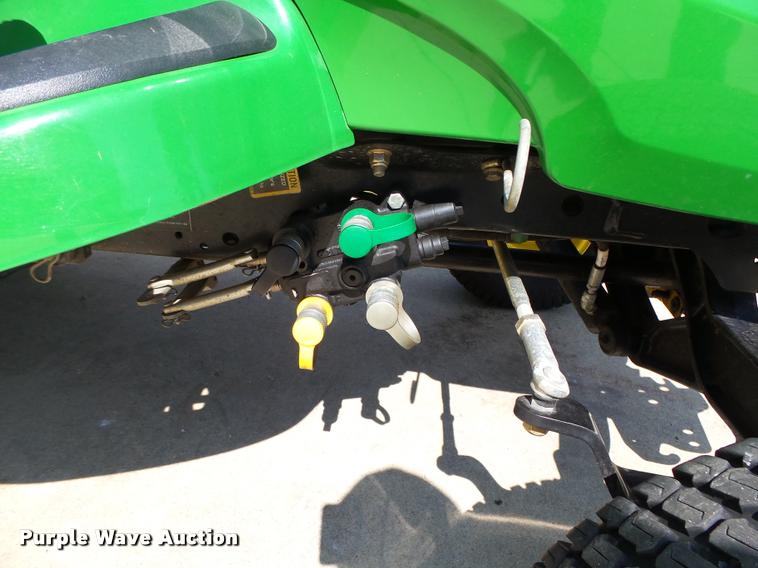 image for item K2081 2012 John Deere X734 yard tractor