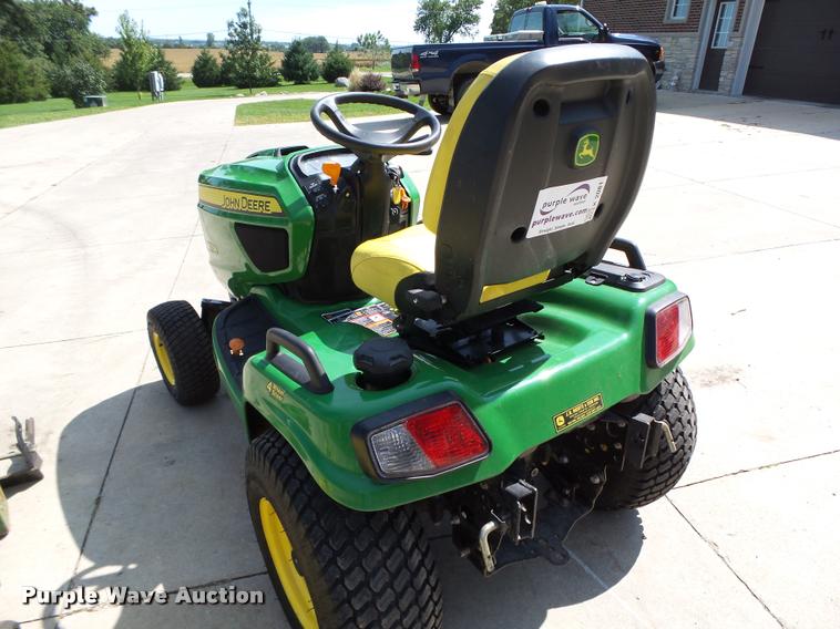 image for item K2081 2012 John Deere X734 yard tractor
