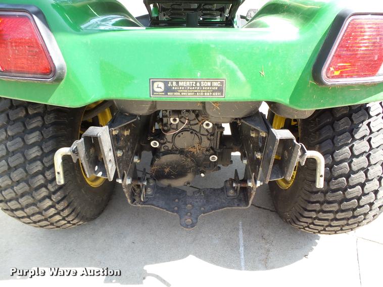 image for item K2081 2012 John Deere X734 yard tractor