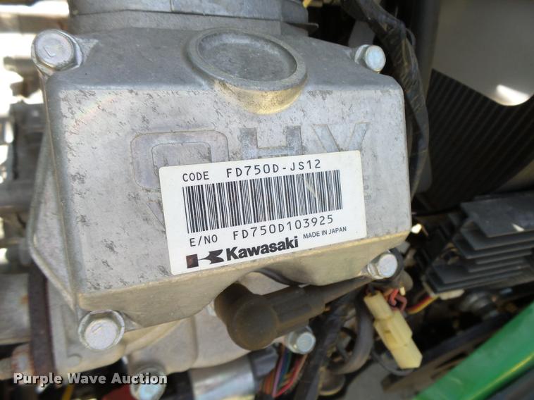 image for item K2081 2012 John Deere X734 yard tractor