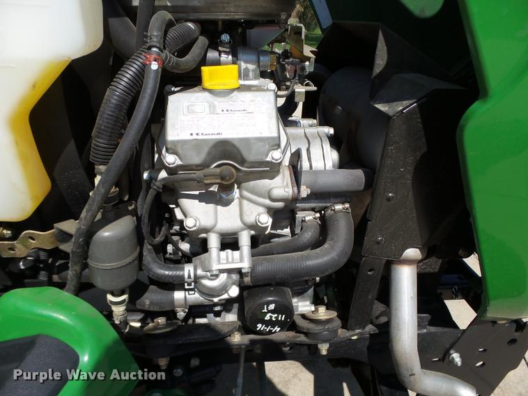 image for item K2081 2012 John Deere X734 yard tractor