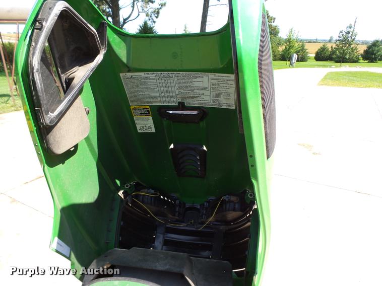 image for item K2081 2012 John Deere X734 yard tractor