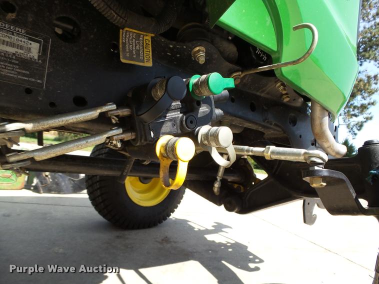 image for item K2081 2012 John Deere X734 yard tractor