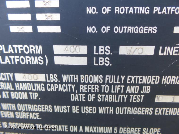 image for item K5688 1999 Ford F800 bucket truck