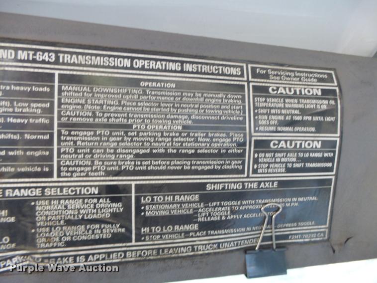 image for item K5688 1999 Ford F800 bucket truck