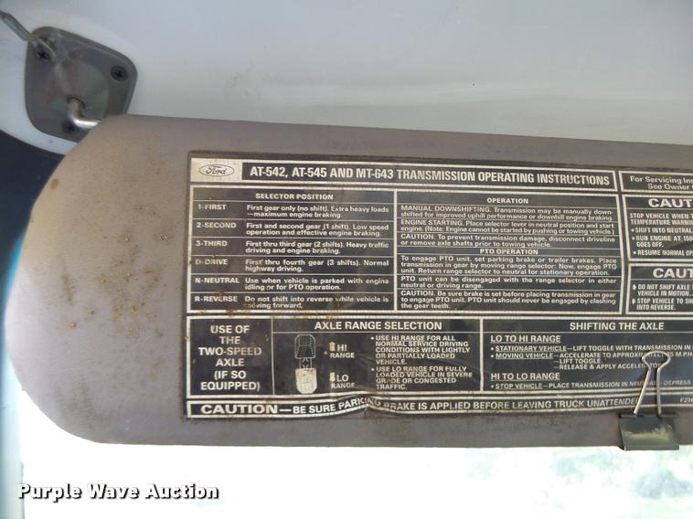 image for item K5688 1999 Ford F800 bucket truck