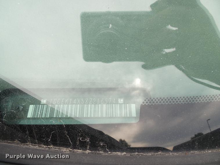 image for item K8223 2008 Chevrolet Silverado 1500 pickup truck