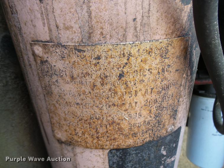 image for item L1590 1995 Ingersoll Rand D185WJD air compressor