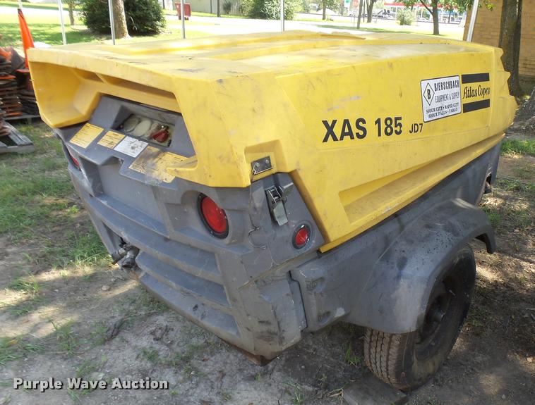image for item L1591 2008 Atlas Copco XAS-185JP7 air compressor