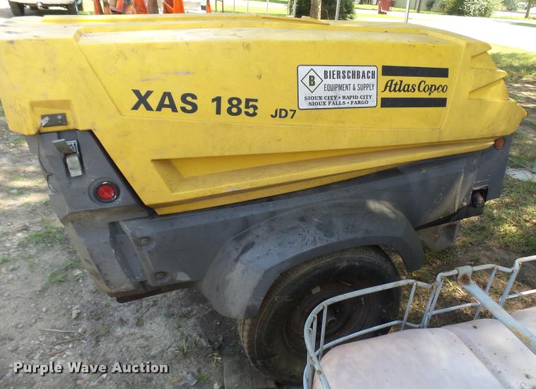 image for item L1591 2008 Atlas Copco XAS-185JP7 air compressor