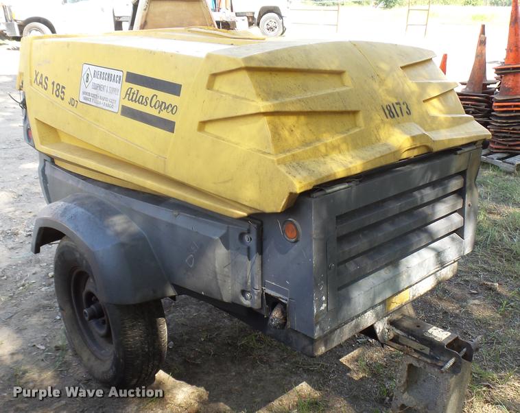 image for item L1591 2008 Atlas Copco XAS-185JP7 air compressor
