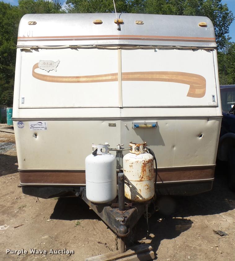 image for item L1592 Holiday Rambler Ramolette camper