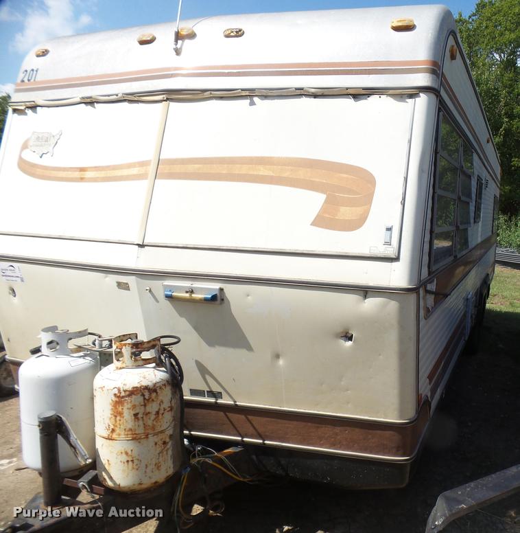 image for item L1592 Holiday Rambler Ramolette camper