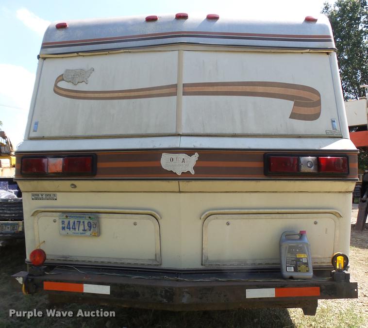 image for item L1592 Holiday Rambler Ramolette camper