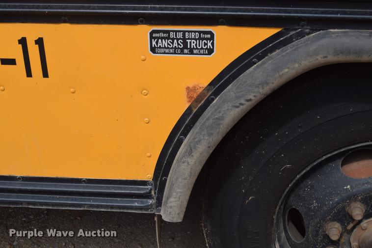 image for item L2598 1992 Blue Bird TC2000 school bus