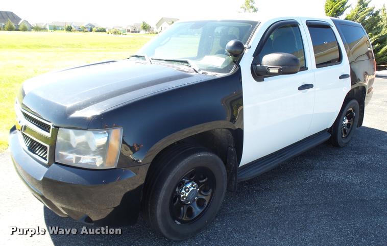 image for item L2709 2009 Chevrolet Tahoe Police SUV