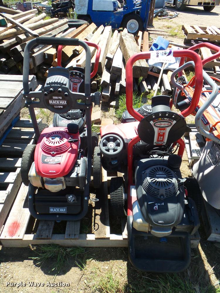 image for item L6997 (5) pressure washers