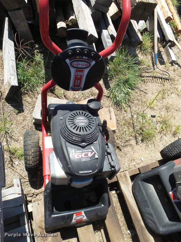 image for item L6997 (5) pressure washers