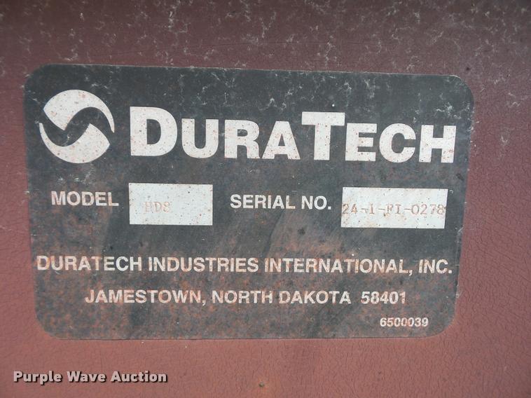 image for item BG9704 1996 Dura-tech HD8 tub grinder