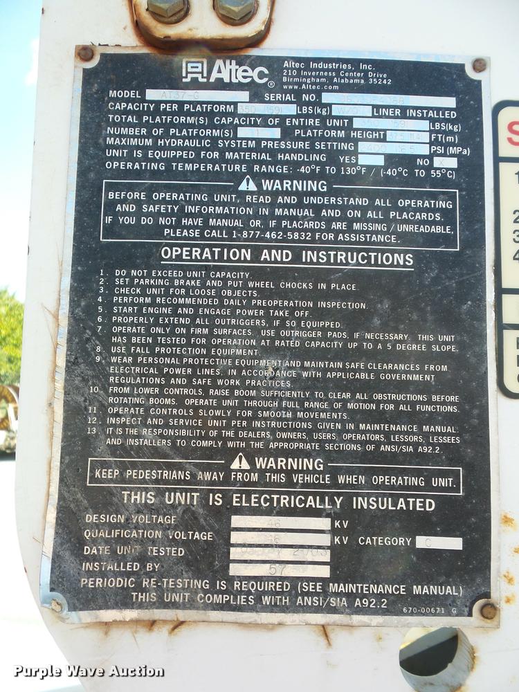 image for item BG9728 2003 Ford F550 Super Duty bucket truck