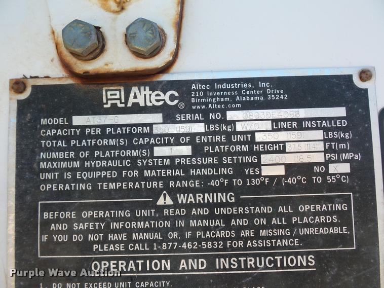 image for item BG9728 2003 Ford F550 Super Duty bucket truck