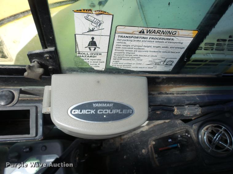 image for item BG9731 2006 Yanmar V1075A compact excavator