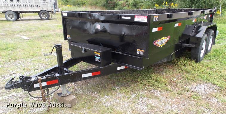 image for item BZ9851 2012 H&H DP142 dump trailer