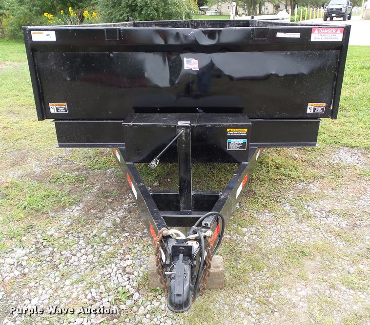 image for item BZ9851 2012 H&H DP142 dump trailer