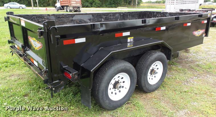 image for item BZ9851 2012 H&H DP142 dump trailer